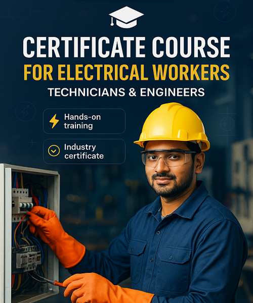 Certificate Course for Electrical Workers (Technicians and Engineers)
